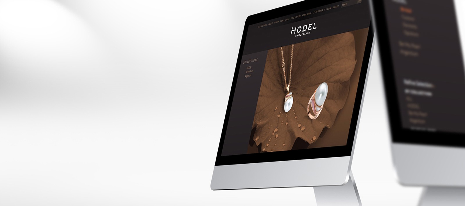 eCommerce Development for jewelry brand Hodel