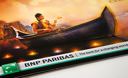 BNP Paribas Diwali 2014 Invitation image