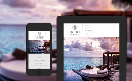 Isère Hotel Group Brand Creation image
