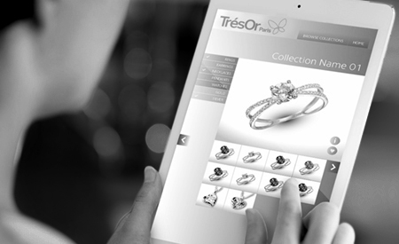 TrésOr Paris Website image