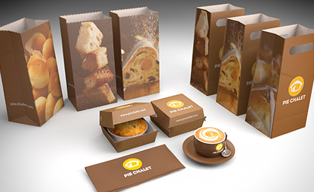 Pie Chalet Packaging image